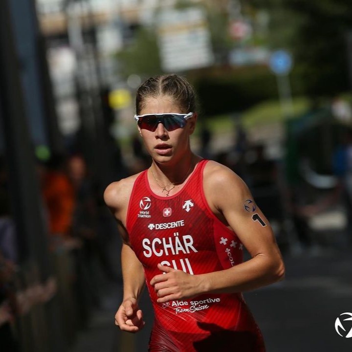 Cathia Schar representing Switzerland